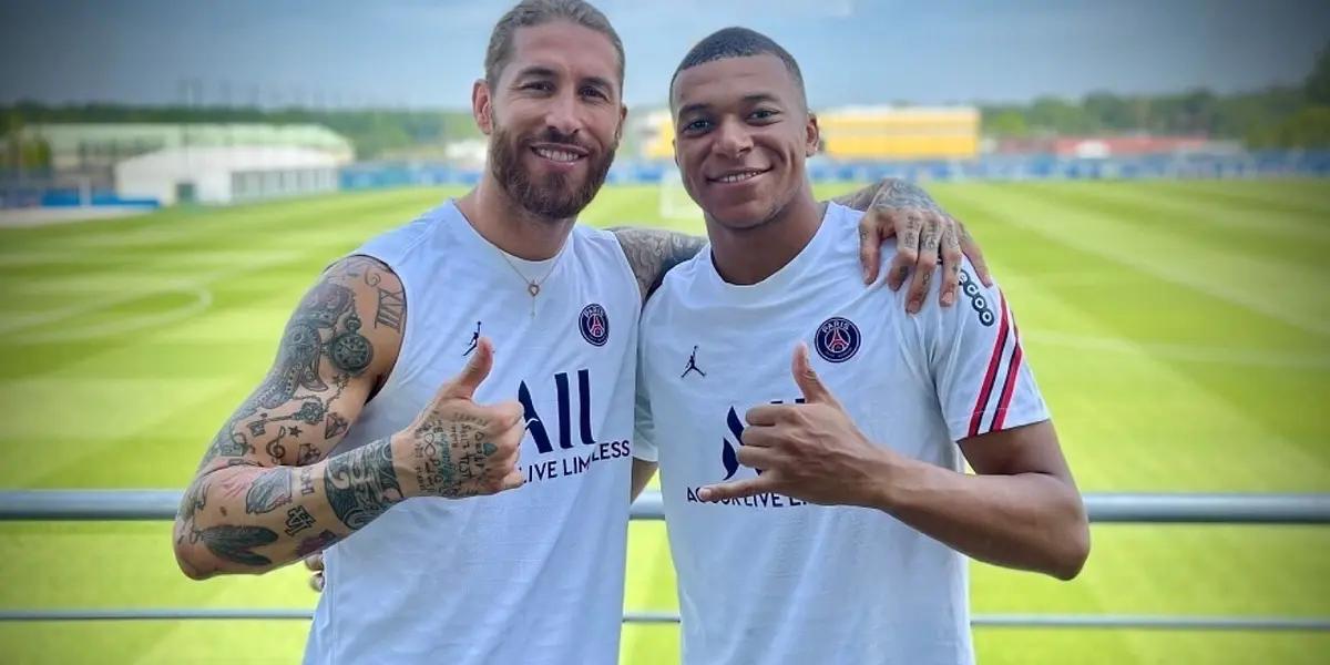 Ever since Mbappé rejected Real Madrid, he imposed himself as the new leader of Paris, but Ramos’ character is undeniable.