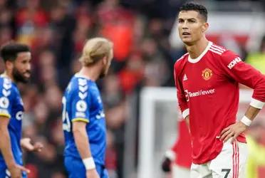 Everton forward Andros Townsend hit Cristiano Ronaldo's "siuuu" celebration after scoring against Manchester United at Old Trafford.
