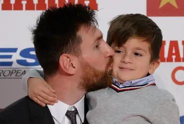 Every son has his dad as a hero. And if not, we should ask Thiago Messi, who already dreams of following in his father's footsteps, in the elite of world football.