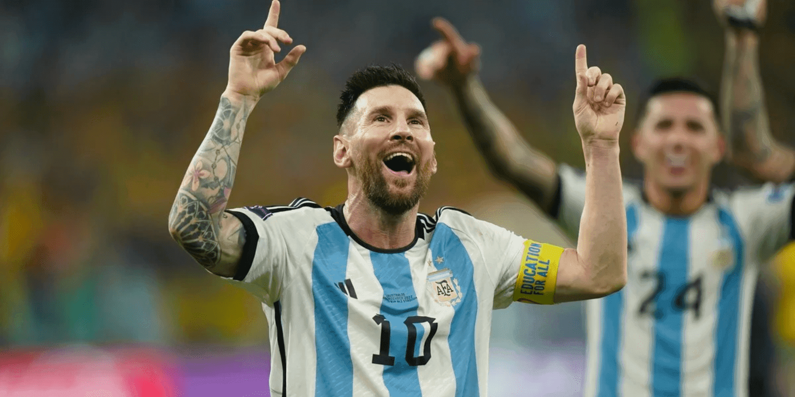 Everything was ready for what will be the World Cup final in Qatar against France