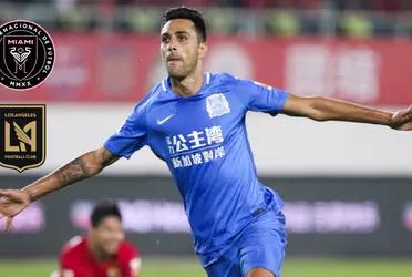 Experienced China's soccer star Eran Zahavi is about to leave inmediately. Los Angeles FC and Inter Miami have put their eyes on him. But they will have to do an economic effort to bring him in.