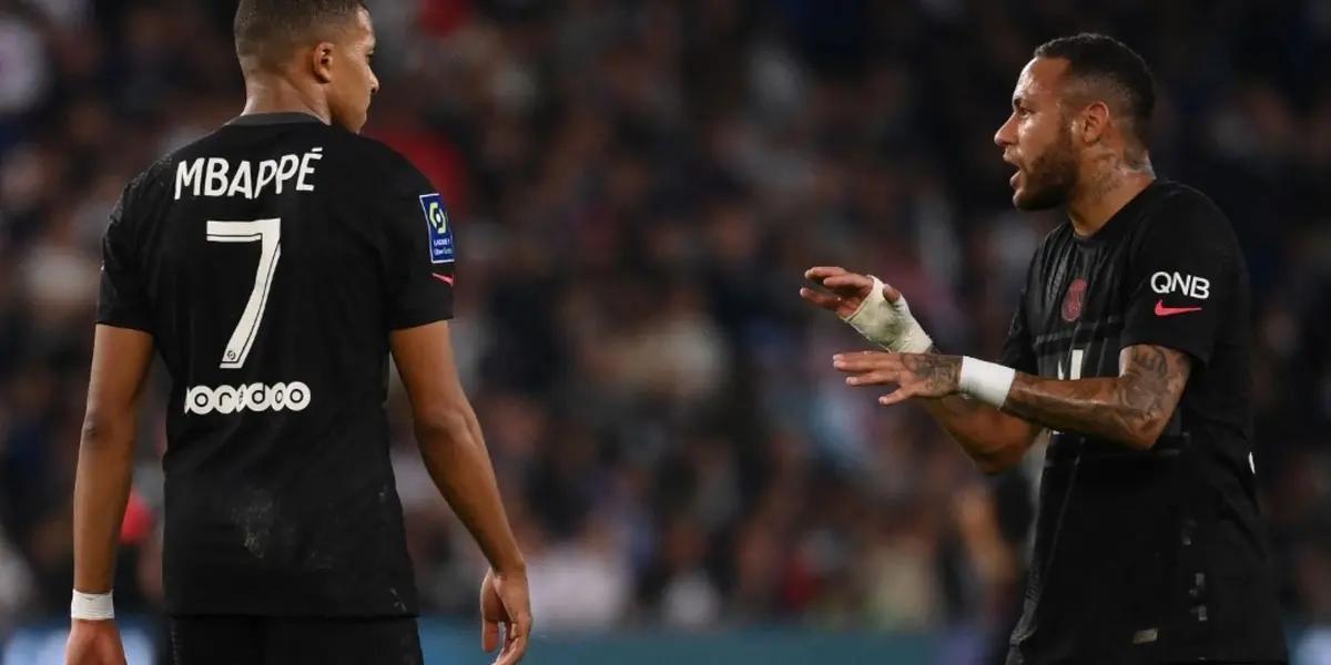 Fayza Lamari has answered questions about the 'war' between her son Kylian Mbappé and Neymar, which originated last weekend after the match against Montpellier.