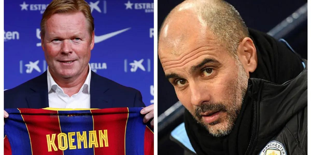 FC Barcelona and Manchester City will have a tough transfer market window from now on until June. One of the English side’s young stars could move to Spain soon.