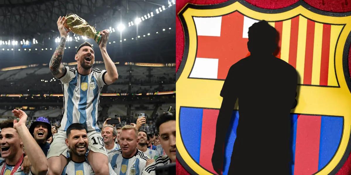 FC Barcelona are interested in signing a player that won the World Cup with Messi.