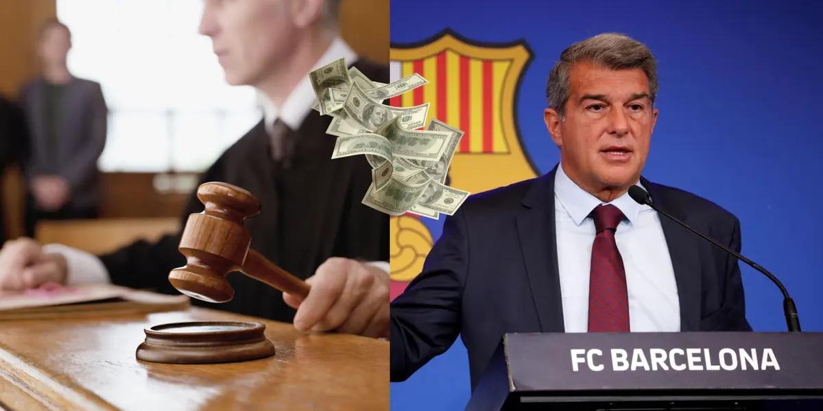FC Barcelona are not going through a good time after the demands to pay referees, but his should give them a break.