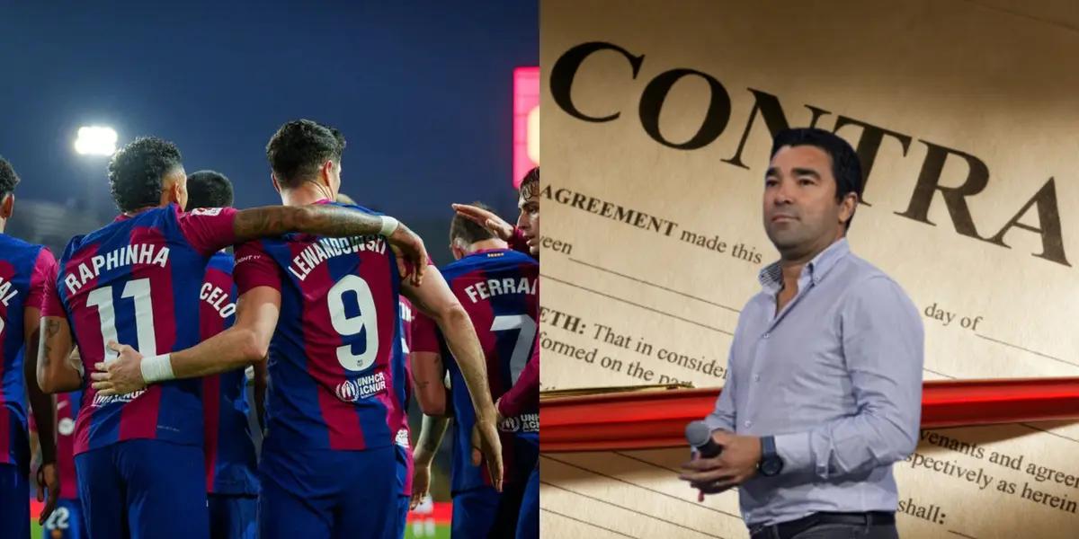 FC Barcelona are trying to convince their player to stay longer with a reduced salary.