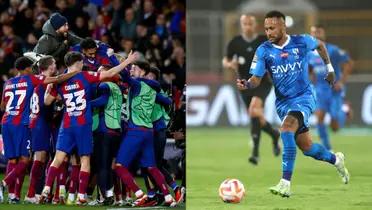 FC Barcelona considers letting go of a player to Al Hilal with Neymar.