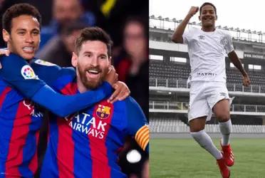 FC Barcelona could have found the successor of Lionel Messi in a Brazilian that they already compare with Neymar and that would surpass Pele.