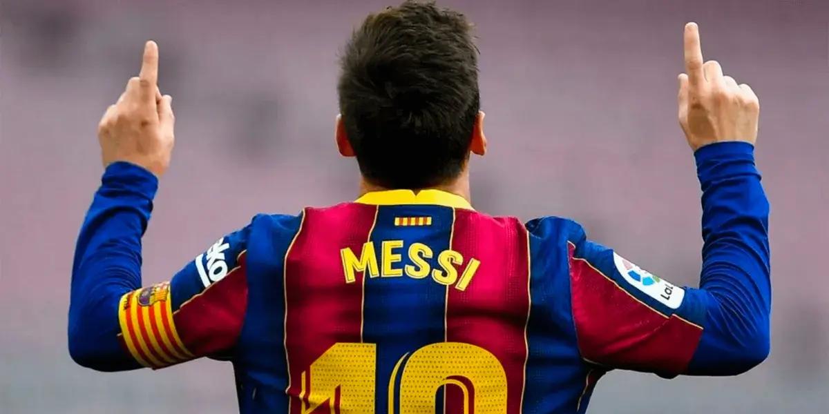 FC Barcelona fans dream of Lionel Messi's return to the club