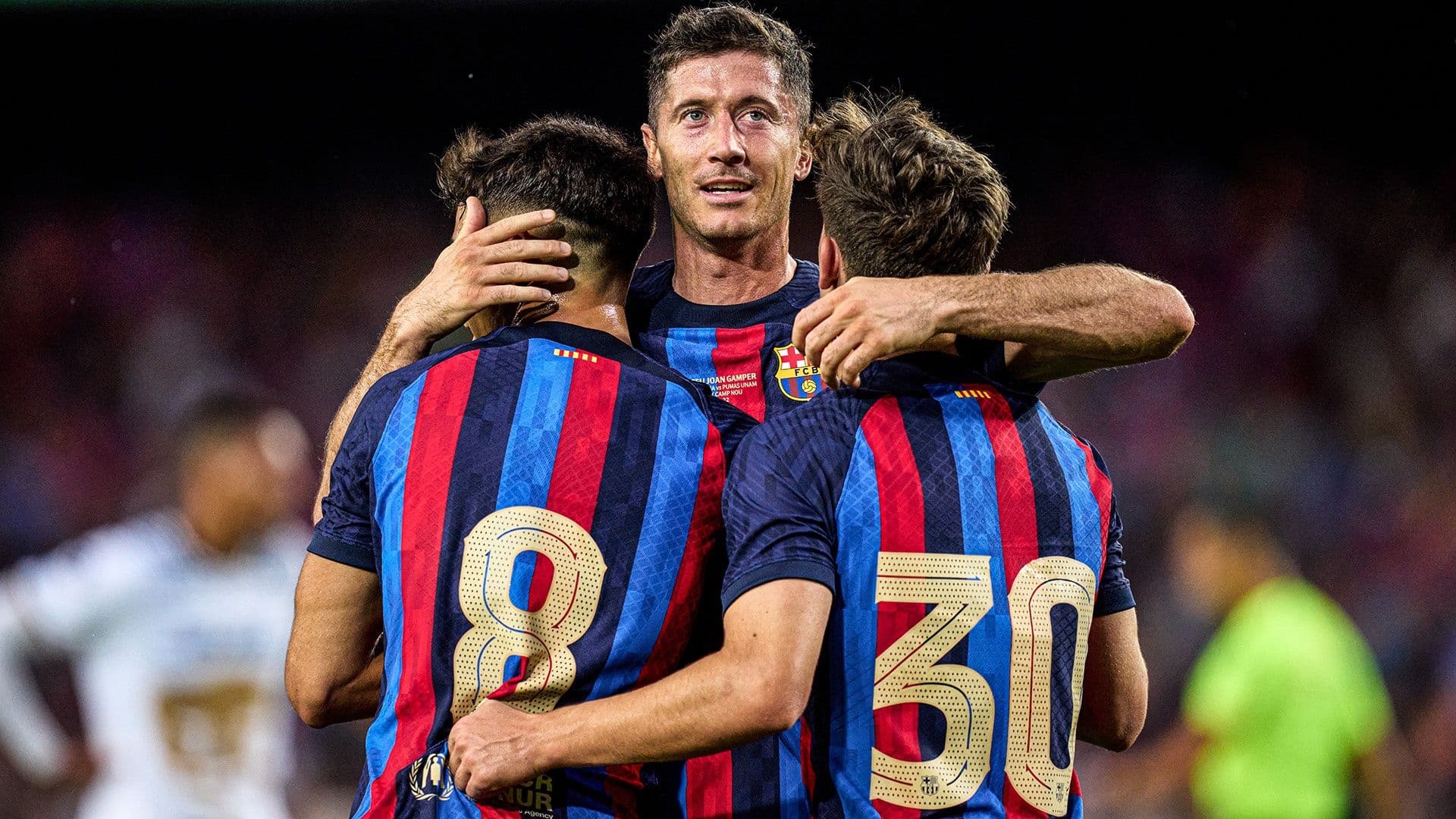 FC Barcelona got the early lead thanks to a goal from Lewandowski.