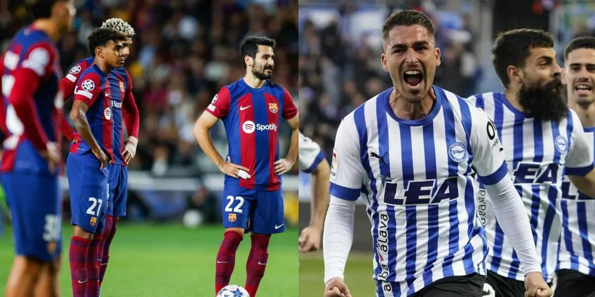 FC Barcelona is already losing to Alaves!