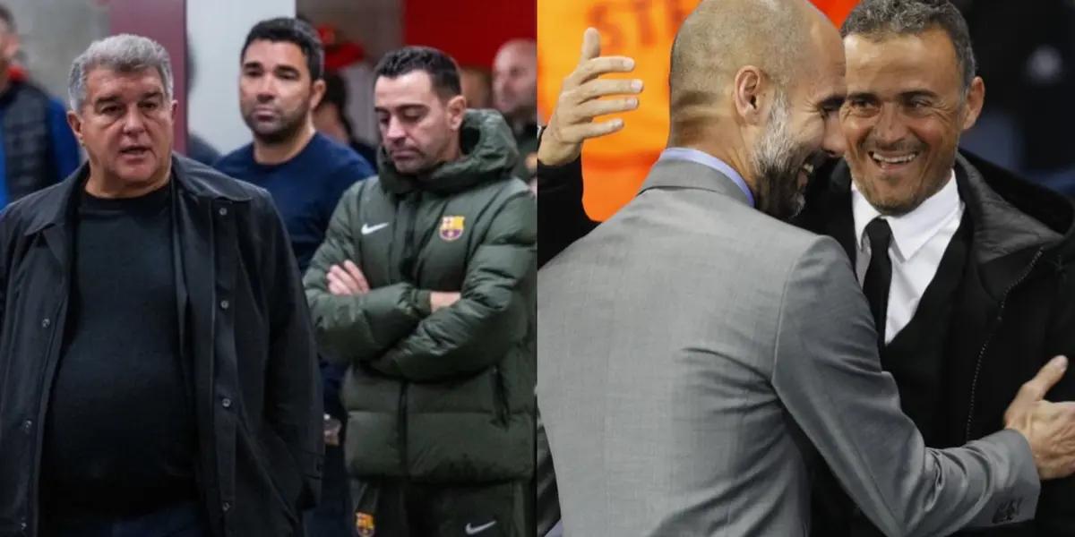 FC Barcelona might have a new option to look at after Pep Guardiola and Luis Enrique seems impossible.