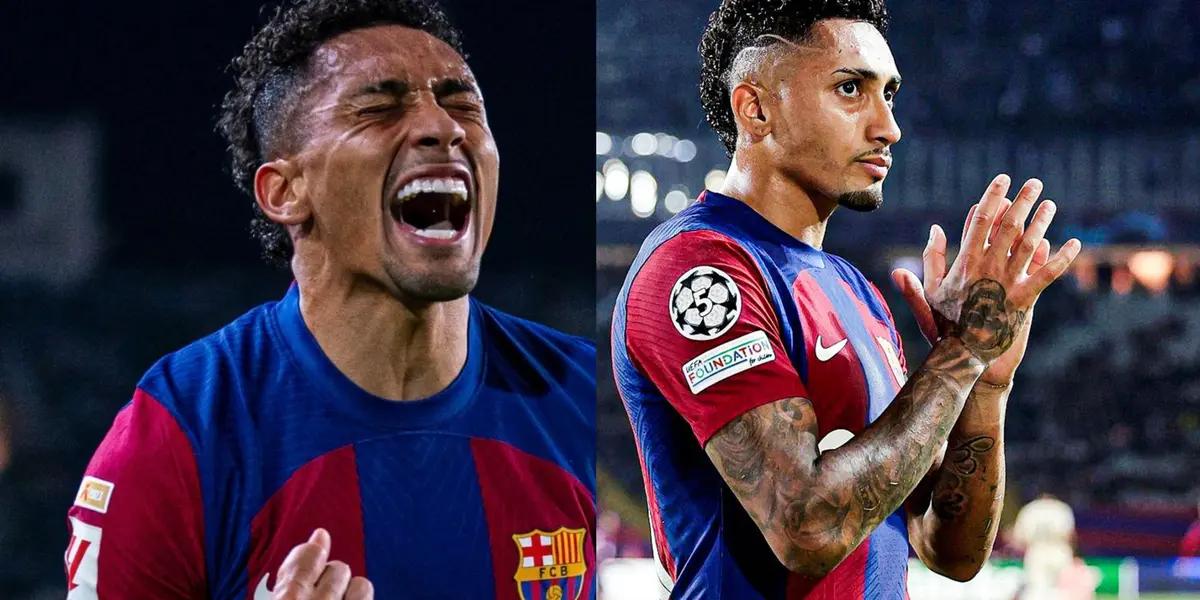 FC Barcelona needs to win this match and they are doing so at the moment thanks to Raphinha.