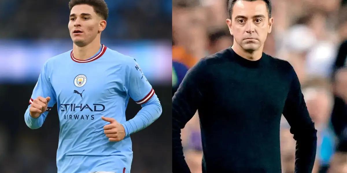 FC Barcelona wants Julian Alvarez as a possible replacement for Lewandowski in the future