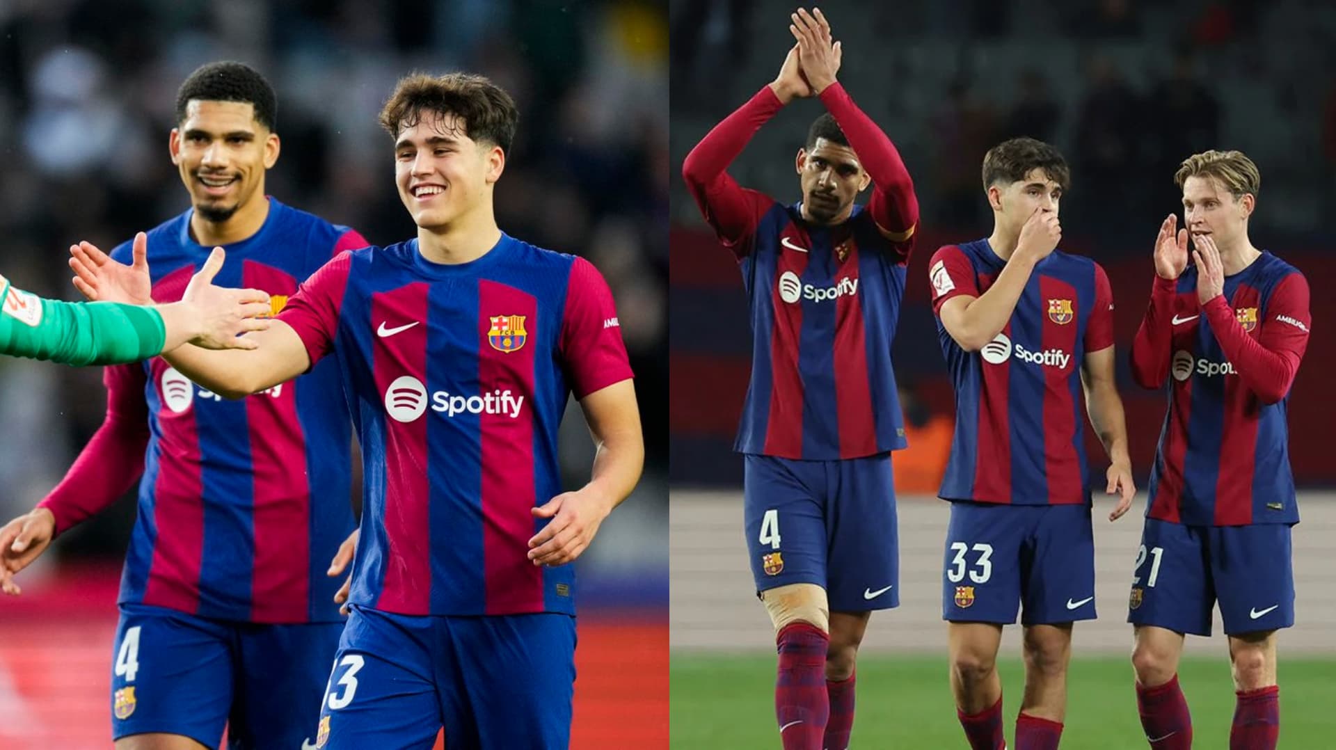 FC Barcelona wants to keep Ronald Araujo and Pau Cubarsi but not other defenders.