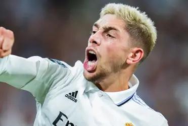 Fede Valverde shines against Celtic.