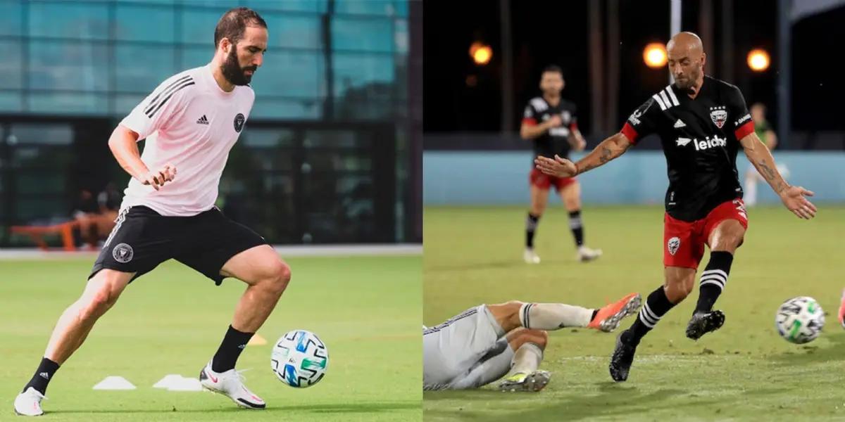 Federico Higuaín has asked DC United's executives to be transferred to Inter Miami to reunite with his brother Gonzalo.