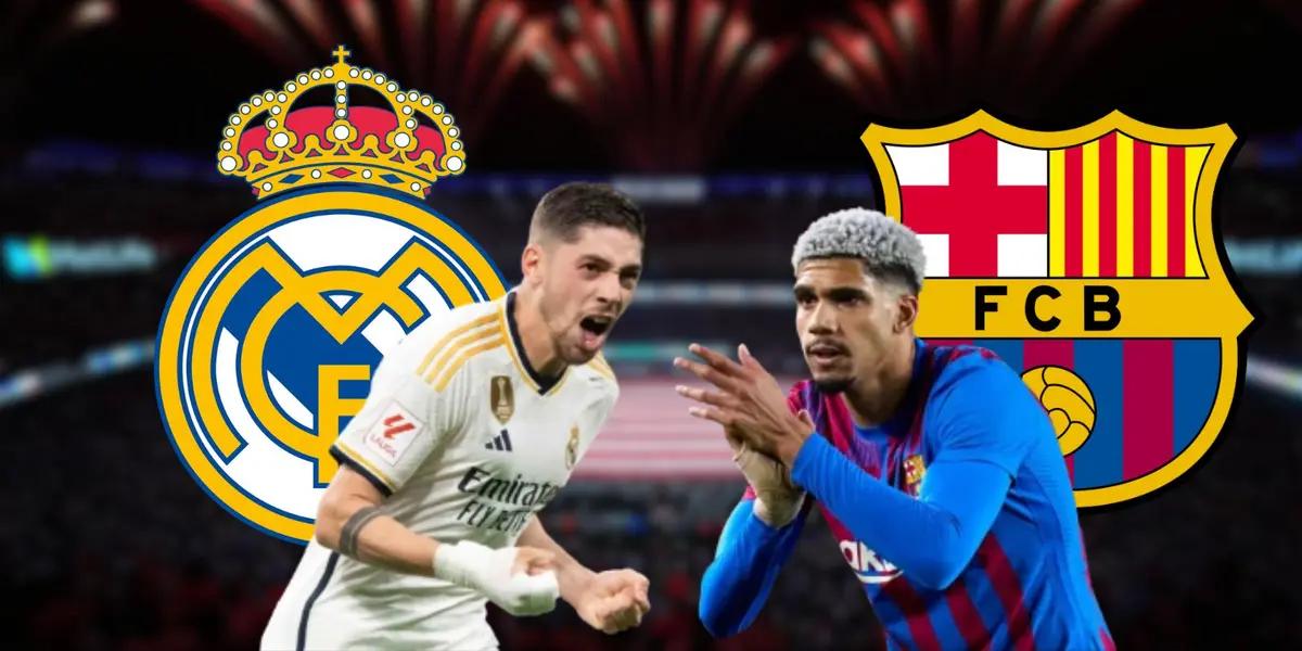 Federico Valverde and Ronald Araujo