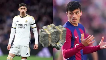 Federico Valverde is one of the most valued midfielders in the world along with Pedri.
