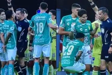 Fernando Hernández had a controversial action with the player Lucas Romero