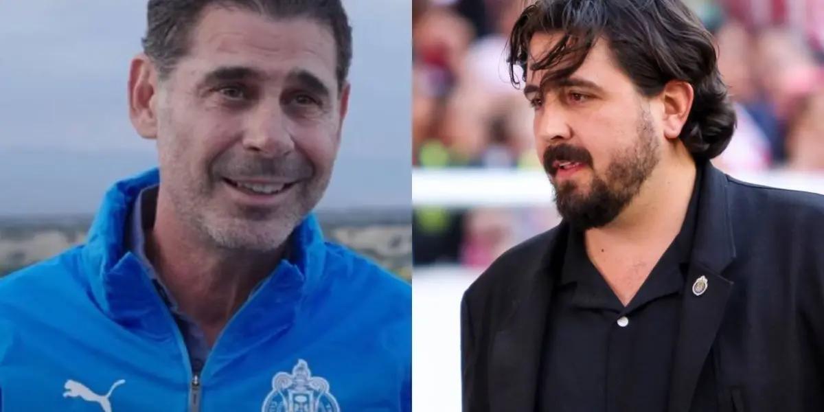 Fernando Hierro arrived at Verde Valle and already had his first problem with Amaury Vergara, will he last at Chivas?