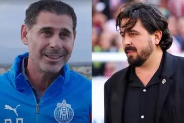 Fernando Hierro arrived at Verde Valle and already had his first problem with Amaury Vergara, will he last at Chivas?