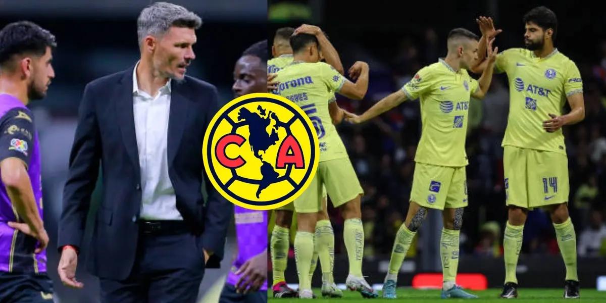 Fernando Ortiz clears Sebastián Caceres of blame and points to those responsible for the tie between Santos and Club America