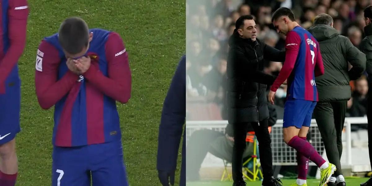 Ferran Torres will be out of action after suffering an injury against Osasuna.