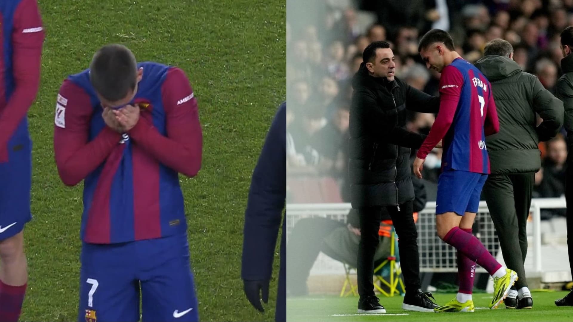 Ferran Torres will be out of action after suffering an injury against Osasuna.
