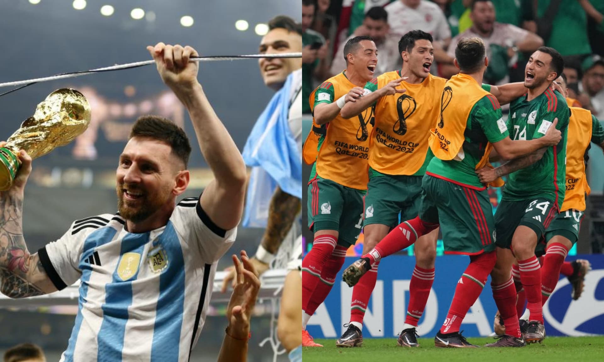FIFA launched a collage with the most outstanding players of the Qatar World Cup, one is Mexican
