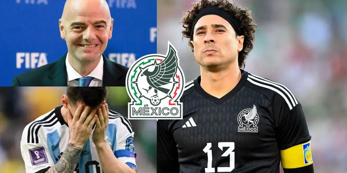 FIFA wants spectacle above all else and would give Lionel Messi a hand, now it wants to take Mexico's concentration away from Argentina