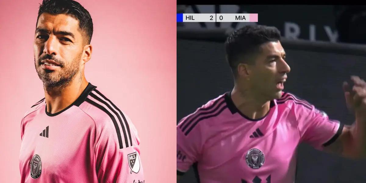 Finally Luis Suarez was able to score his first goal with Inter Miami.