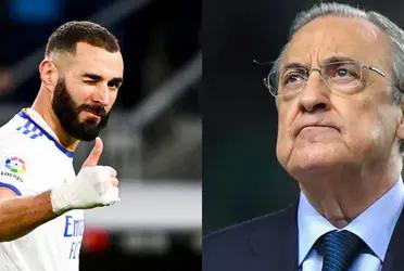 Florentino Pérez asks for this money so that Benzema leaves Real Madrid