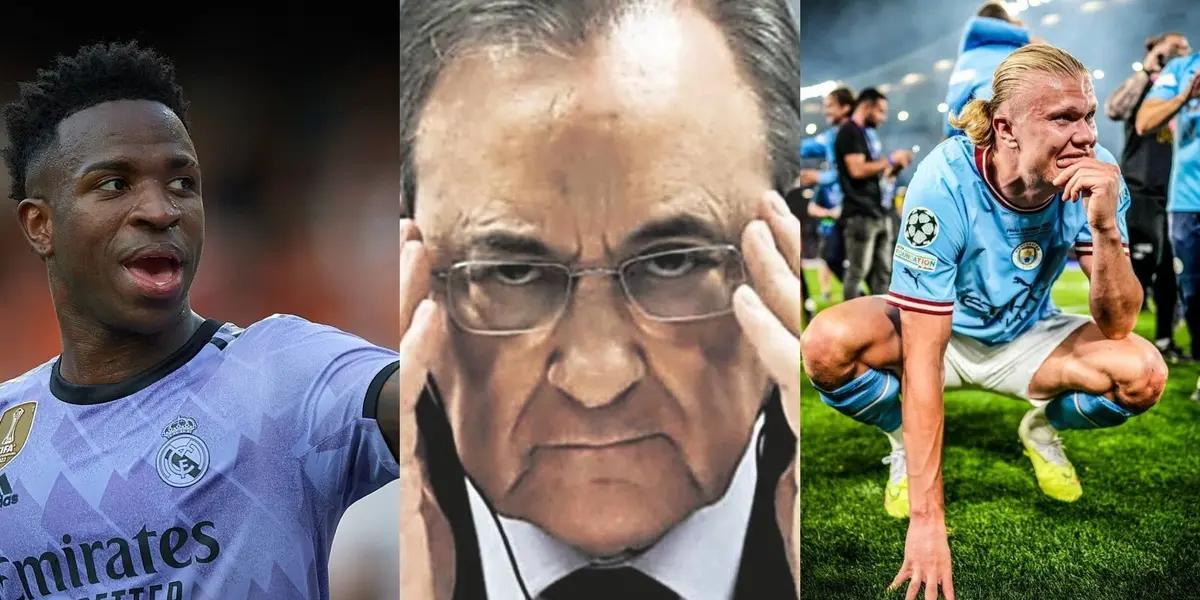 Florentino Pérez found Benzema's replacement at Real Madrid, Vinicius smiles