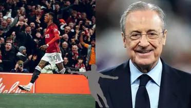 Florentino Perez is interested in a Manchester United player who has impressed this season.