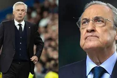 Florentino Pérez trembles for the new offer that Carlo Ancelotti received