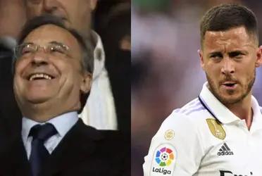 Florentino smiles, the club that can get Eden Hazard out of Real Madrid after being a failure