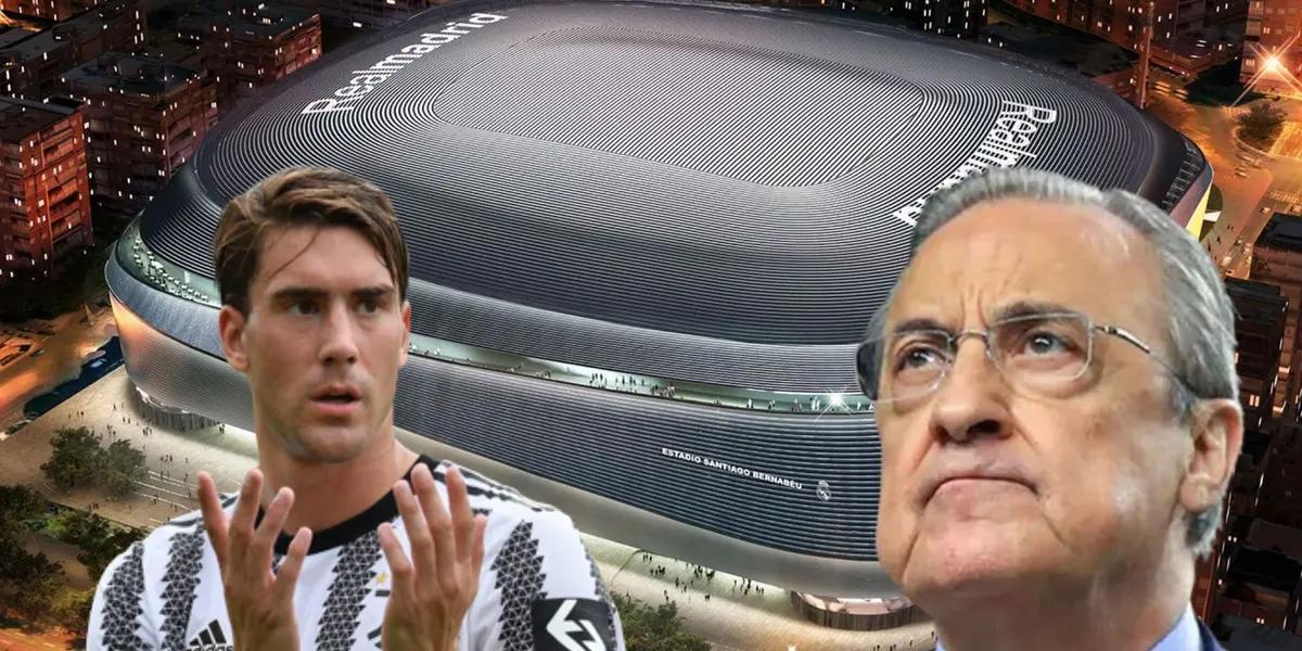 Florentino's decision with Dusan Vlahovic that surprises Real Madrid