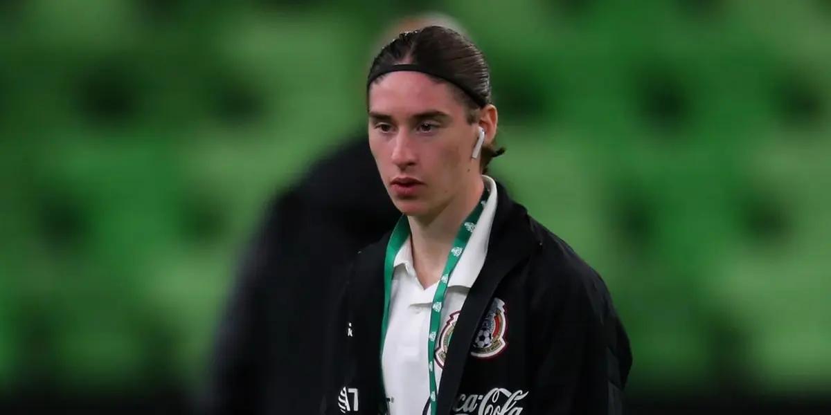 Flores has had two caps with El Tri.