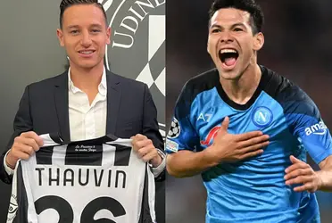 Florian Thauvin, former Tigres, signed with Udinese, where he will be a star player, but he will not earn the same as Hirving Lozano