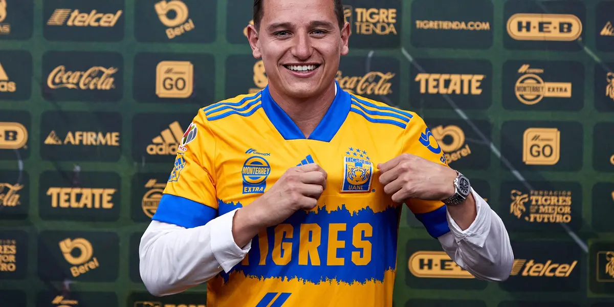 Florian Thauvin was presented this Friday as a new reinforcement of Tigres UANL