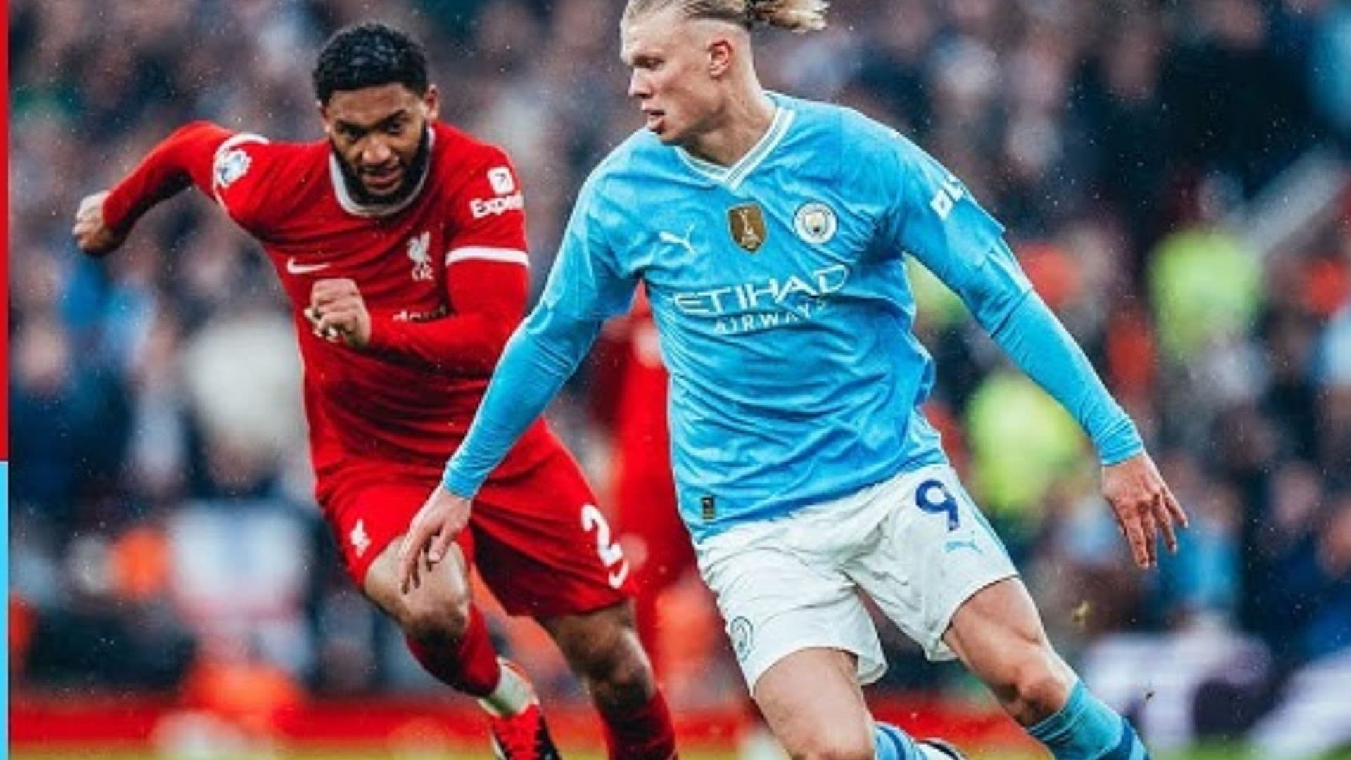 Follow with us the minute by minute of the match between Liverpool and Manchester City at Anfield, matchday 13 of the Premier League.