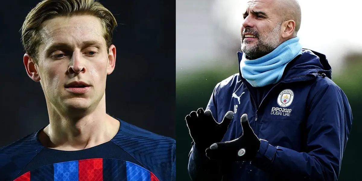Following rumors of his arrival, what Frenkie De Jong has to say about joining Manchester City