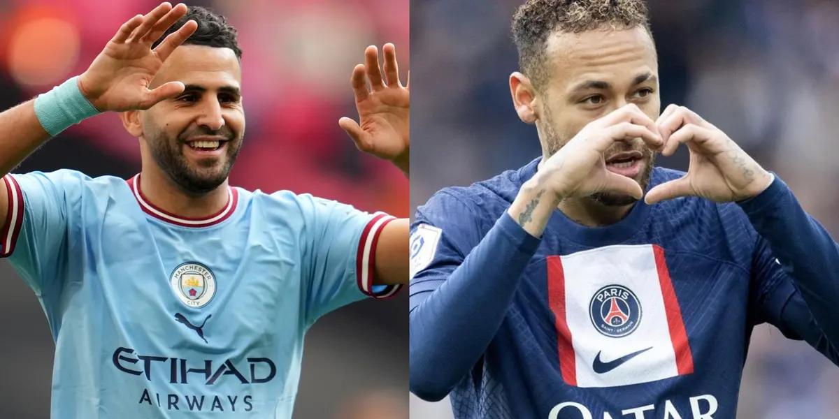 Following the departure of Riyad Mahrez, Guardiola's decision to sign Neymar