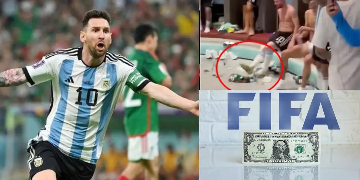 Following the video that went viral, FIFA and the decision to remove Argentina after Messi's problem and stepping on the shirt