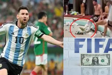 Following the video that went viral, FIFA and the decision to remove Argentina after Messi's problem and stepping on the shirt
