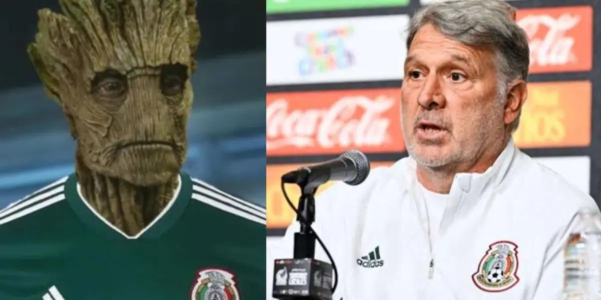 For Gerardo Martino, he is a player who has no sporting argument, lacks rhythm and is a trunk. That is why he will never take him and his chance in El Tri will be over.