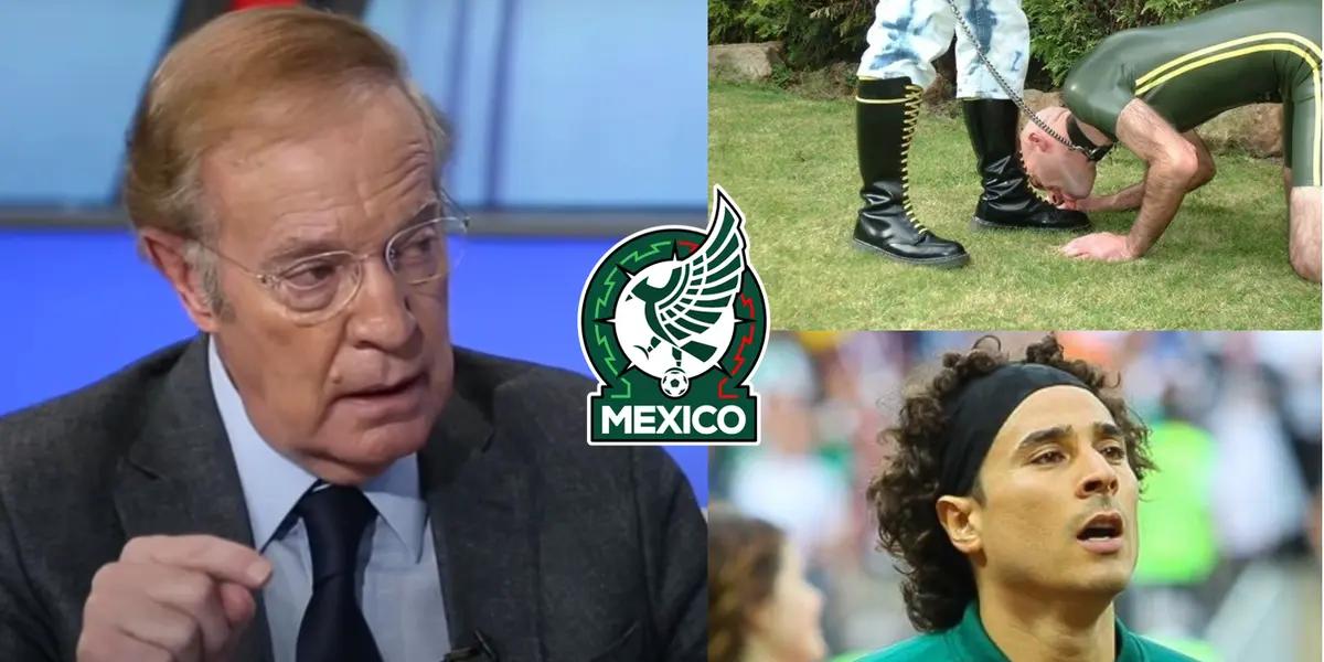 For José Ramón Fernández, there is a player who is more of a boot-licker than Guillermo Ochoa and he will go to the World Cup.