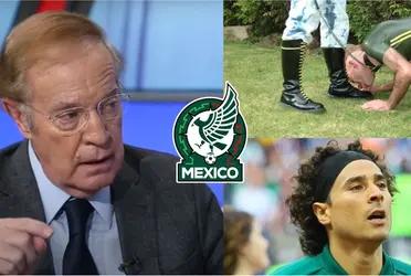 For José Ramón Fernández, there is a player who is more of a boot-licker than Guillermo Ochoa and he will go to the World Cup.