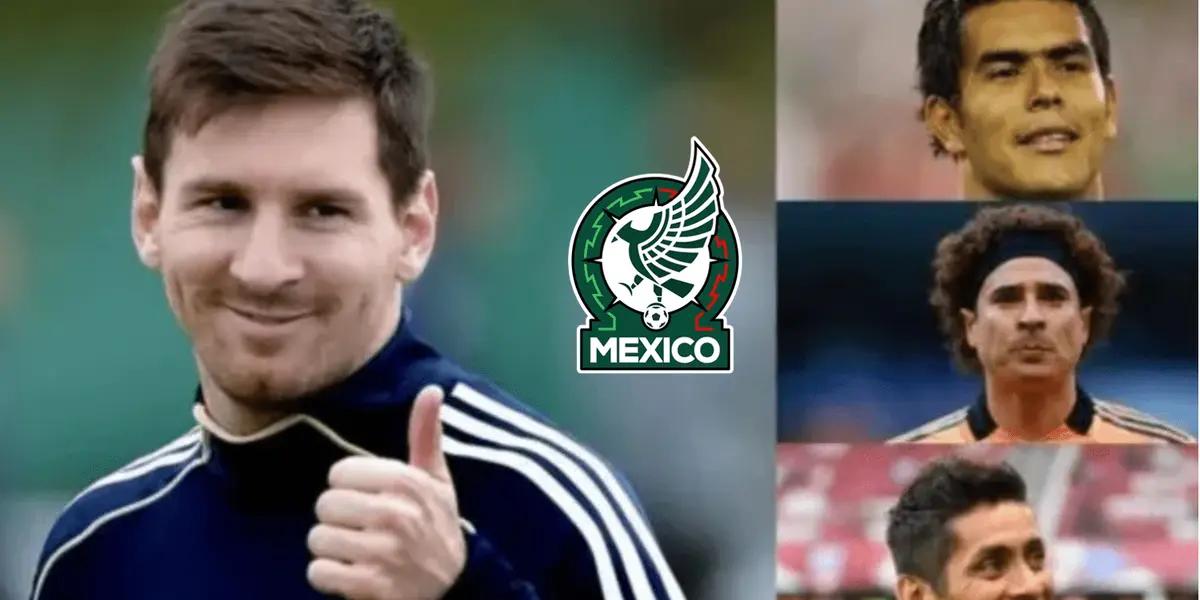 For Lionel Messi, there is only one goalkeeper who deserves to be Mexico's best.